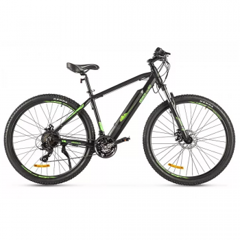 Электровелосипед Eltreco Ultra Max черно-зеленый