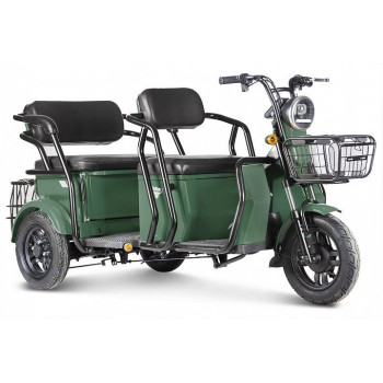 Электрический Трицикл Rutrike Кэб зеленый