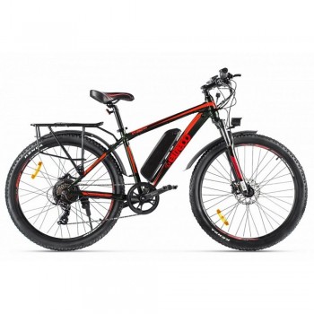 Электровелосипед велогибрид Eltreco XT 850 new Черно-красный