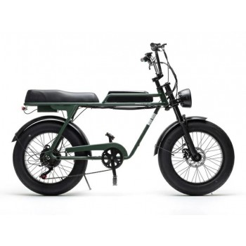 Электровелосипед Furendo E-TANK 500 зеленый