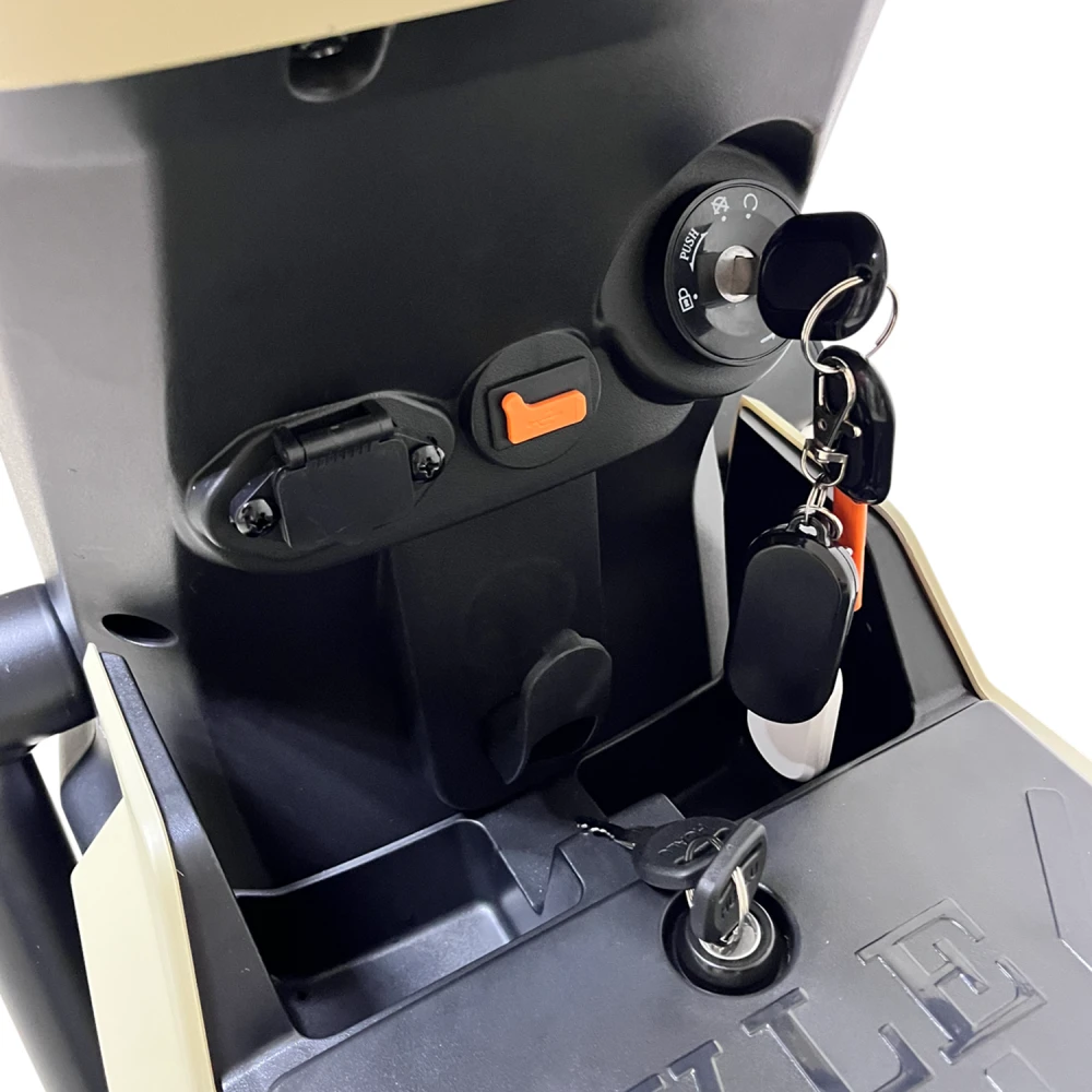 Электроскутер YASMAND COMBO U2 Pro кремовый 12