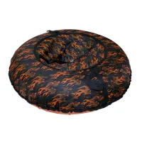 Тюбинг ПОКАТУШКИ D-0,95м оранжевый огонь